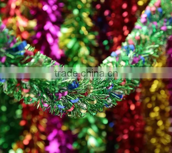 Glitter Wedding Foil Decorations Wholesale Cheap Christmas Tinsel photo-2