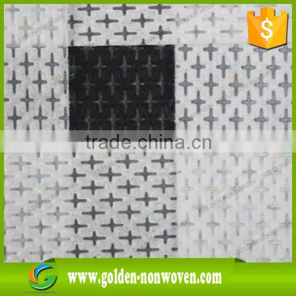 China Nonwoven Fabric Cross Design Polypropylene Nonwoven Fabric photo-3