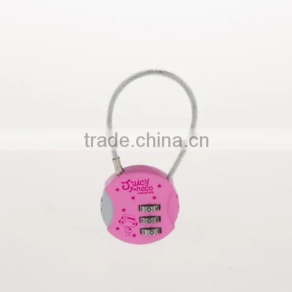 2015 New Design Combination Cable Case Lock photo-2