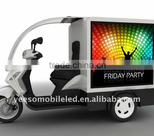 Mobile Advertising Vehicles, Ad Vans, Ad Bikes, Ad Trailers,AD Motorcycle,AD Tricycle,light Box photo-3