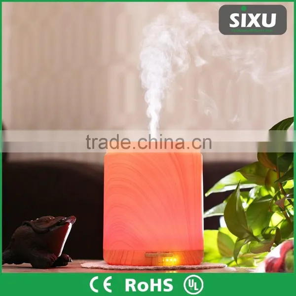 Best Selling 400ml Essential Oil Wood Mini Steam Humidifier Aroma Diffuser photo-2
