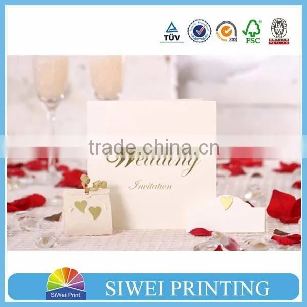 2016 New Design Chinese Tradition Wedding Invitation Card Quality Choice