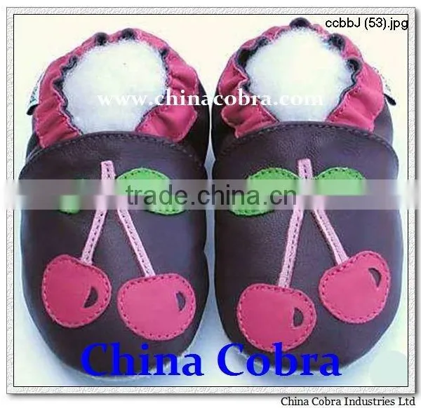CHINA COBRA Wholesale Soft Sole Leather Baby Shoes photo-4