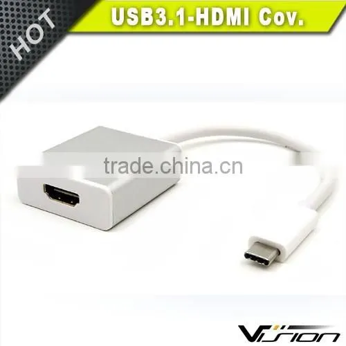 Vision New Product High Speed USB3.1 to HDMI Adapter for Mac.