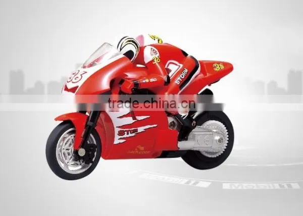 YK0807338 2015 Wholesale 2.4G Mini Remote Control Motorcycle Toy Mini Motorcycle for Sale photo-2