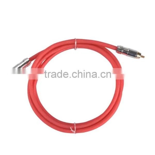 Good Quality China Supplier for Car Amplifier With Copper Conductor Car Audio Cables Car Amplifier RCA Cables