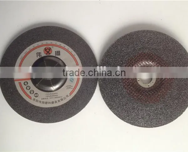 6" Resin Bond Reinforced Durable Grinding Wheel for Metal and Steel