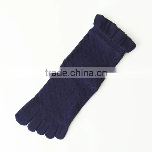 Best Socks Manufacturer Japanese Design OEM School Teen Girls Summer Thin Cotton Black Five Toe Cozy Socks photo-5