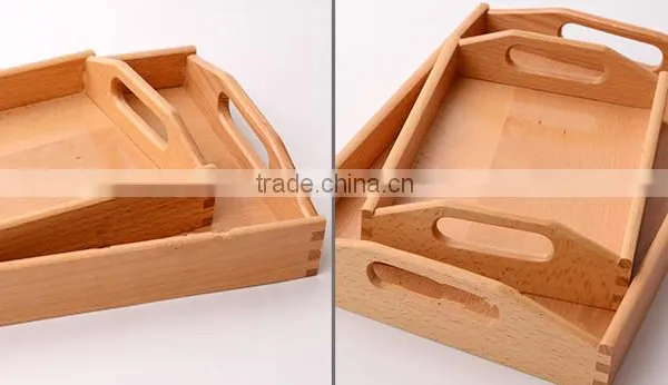 New Design Wood Trays With Handle photo-6