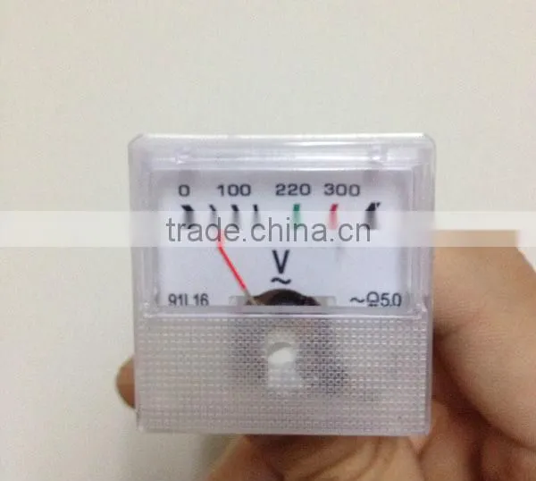0-300V 40*40mm Single Diode Meter