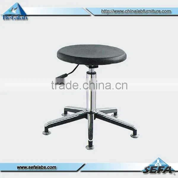 Adjustable Stool With Wheels Metal Industrial Adjustable Stools Adjustable Height Lab Stool photo-2