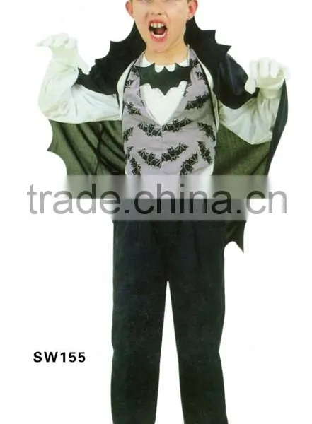 Hot Selling Role Playing Kids Sexy Bat Man Cosplay Costumes for Party