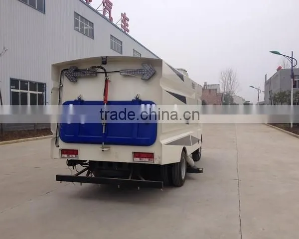 Hot-selling Dongfeng 4m3 Vacuum Road Sweeper Truck photo-6