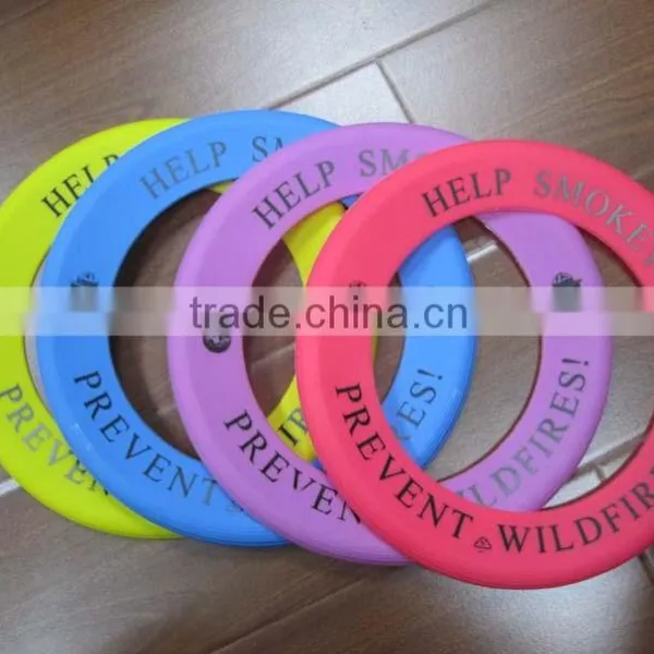 Plastic Pet Dog Flying Ring Frisbee for Promotion