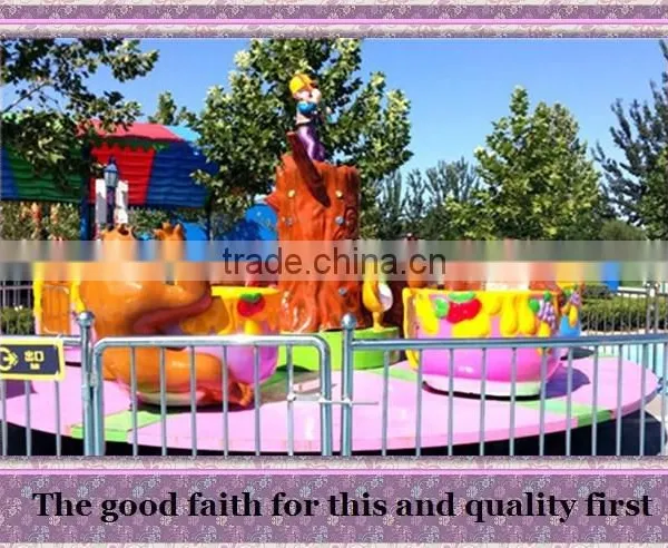 Factory Direct Rides Good Quality Carnival Rides Bear Infested Coffee Cups photo-3