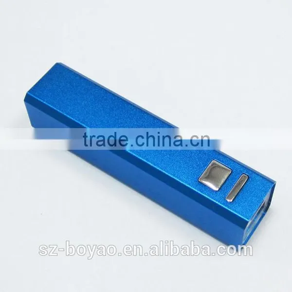 2016 Aluminum Alloy 2600 Mah Portable Power Bank, 2600 Mah Latest Design Power Bank photo-2