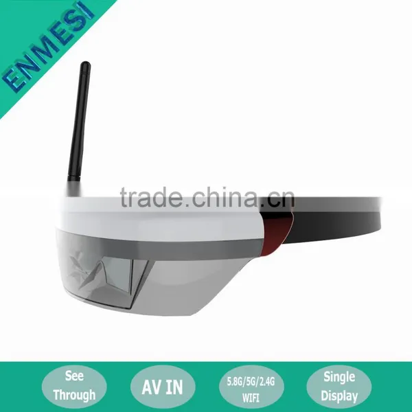 High Resolution 98inch AV IN FPV Goggle Video Glasses for Drone