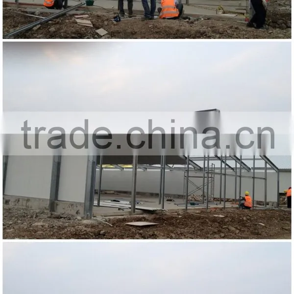 Prefab Chicken House Stainless Steel Tube Building photo-3