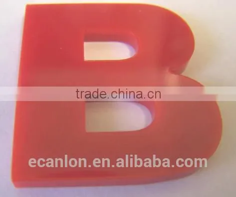 Custom Size Colorful Acrylic Number Plates