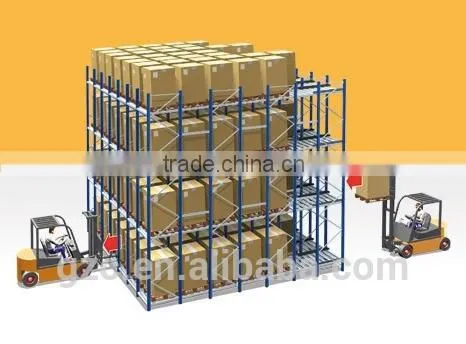 Made in China GZC-001 Heavy Duty Gravity Flow Steel Storage Racking photo-3