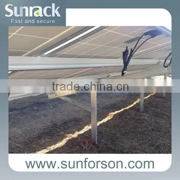 SunRack Pile Ground Mounting System photo-3