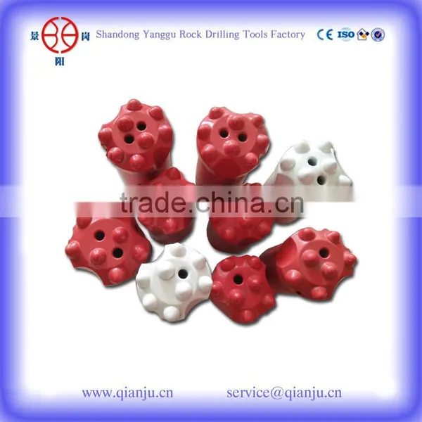 Tungsten Carbide 11,12 Degree 34mm Taper Button Bits photo-2