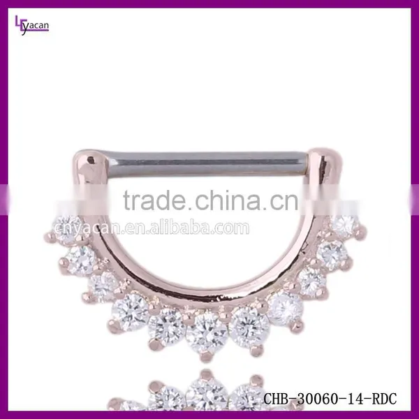 Adhesive Body Jewelry Beautiful Nipple Ring photo-2