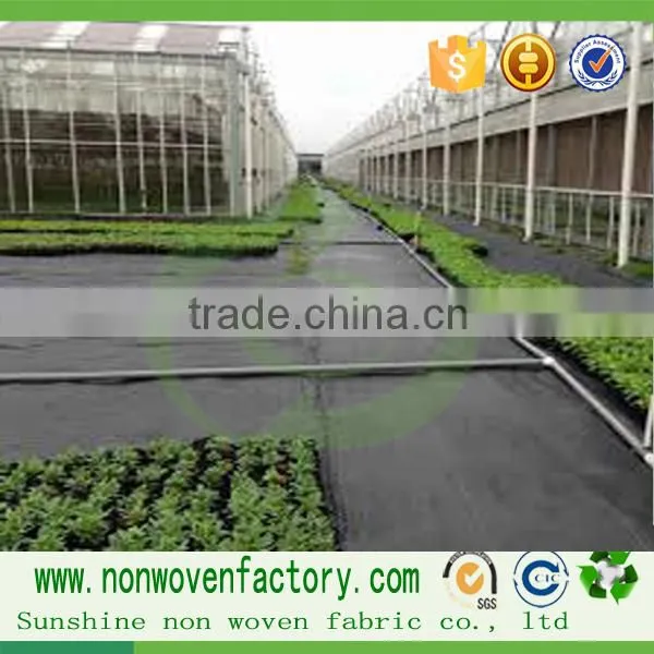 Landscape 85gsm Black Weed Suppressant Fabric, Weed Control Mat photo-2