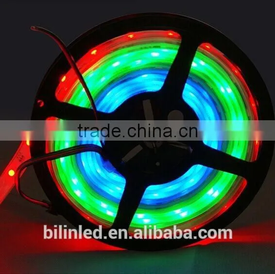 High Lumes 5m/roll Waterproof IP68 5V 5050 RGB Led Flexible Strip photo-2