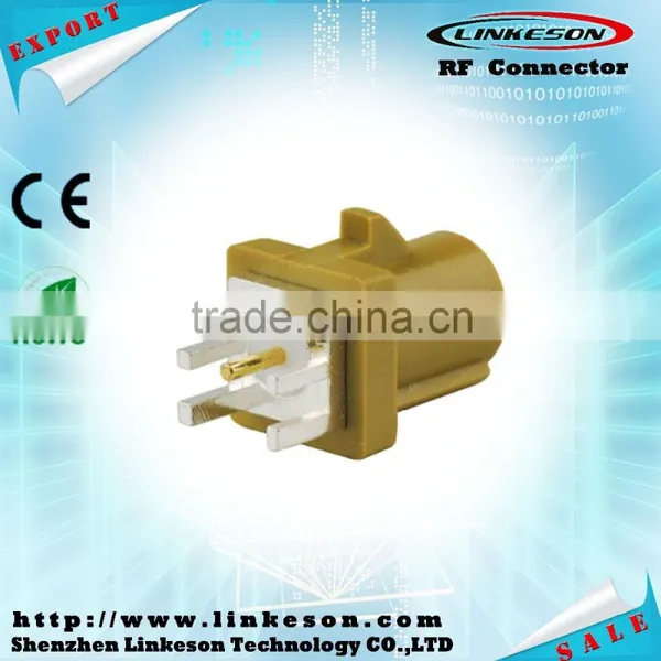 PCB Mount Plug End Launch Straight Fakra Connector photo-3