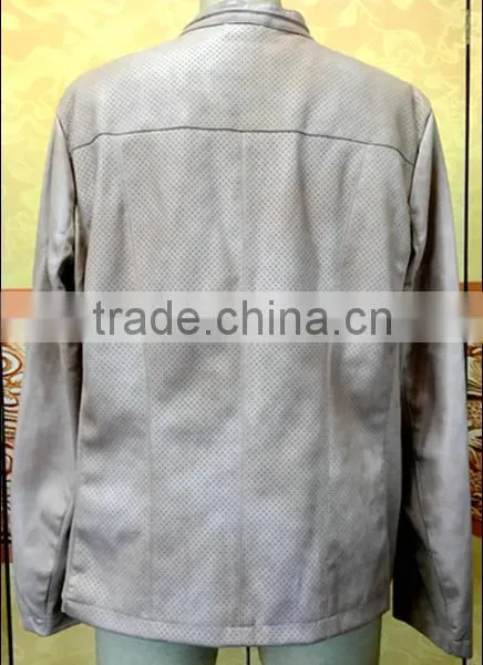 Latest Girl and Women Winter Turn Down Collar Suede Leather Jacket photo-4