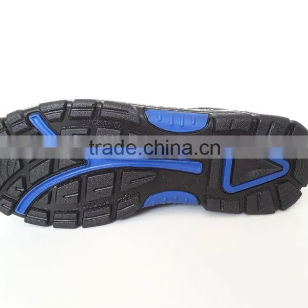 Pu Sole Leather Safety Shoes Steel Toe Cap Gaomi photo-4