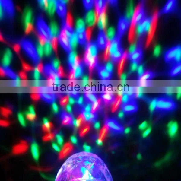 CE,ROHS Certification E27 Screw-socket RGB LED Magic Ball Light Christmas Gift Light photo-3