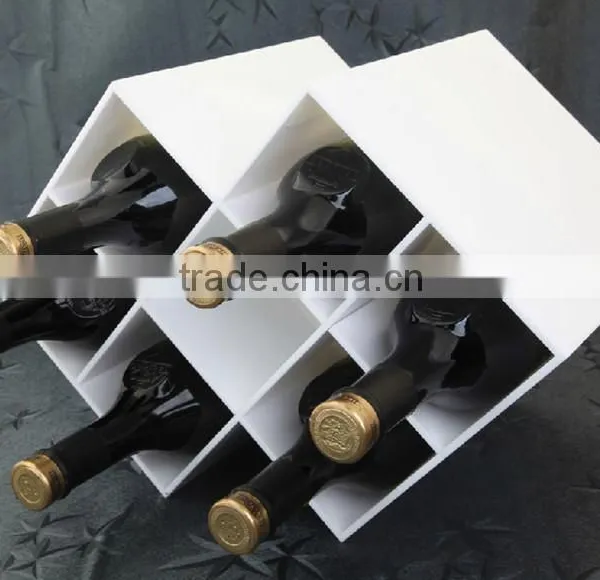 Custom Acrylic 9 Bottle Wine Rack photo-2