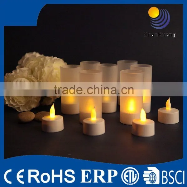 Factory Price Battary Power Pillar Mini Led Tea Light Colorful Candle Light photo-4