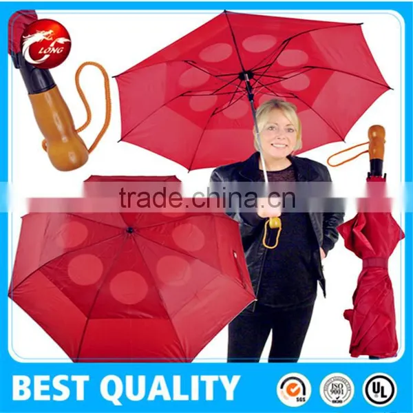 Automatic 2 Folding Golf Umbrella, 2 Folding Umbrella, Umbrella Folding photo-5