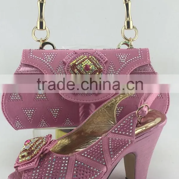 Wonderful Fashion Design Women Shoes and Bag in Different Color Matching for Party ME3317 photo-3