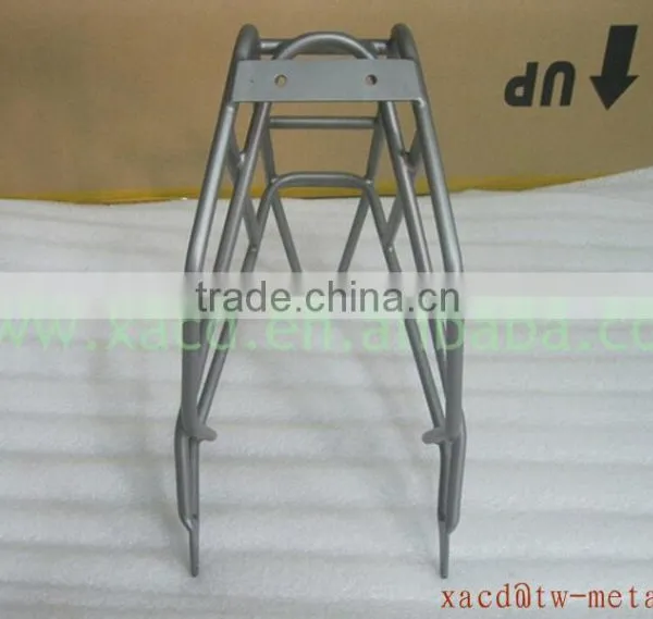 Factory Producing Titanium Bicycle Rear Rack With Sand Blast Bike Parts Capacity 25kg Bike Rear Rack photo-2
