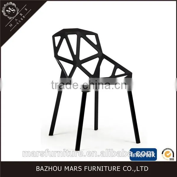 Modern Design pp Material Fast Food Restaurant Chairs photo-4