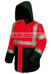 Yellow Safety Reflective Jacket ,reflective Safety Light Jacket,work Jacket With Reflective Stripes photo-4