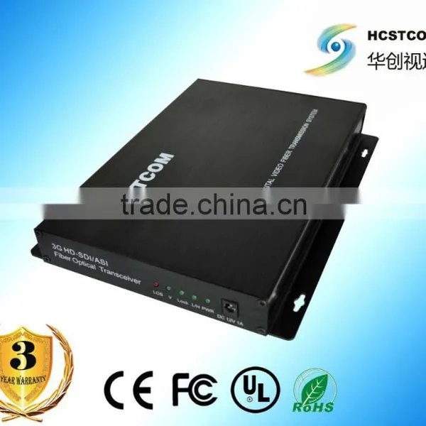 4-CH Channel Video Fiber Optic Media Converter Transceiver Extender for CCTV Camera photo-4