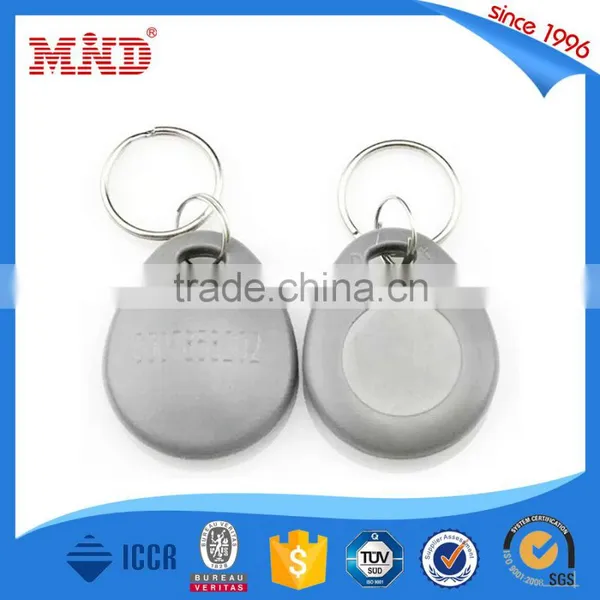 MDK5 Customized RFID 125Khz Proximity ID Token Blank Key Tag Keyfob Chains photo-2