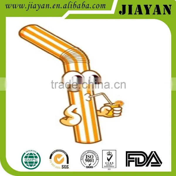 2015 Hot Sale Funny Cartoon Flexible Drinking Straws Straws photo-3