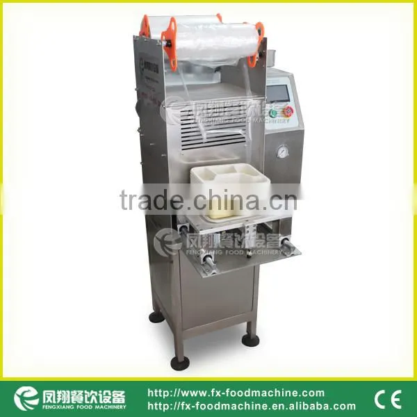 Industrial Automatic Fast Food Tray Sealer Sealing Machine photo-2