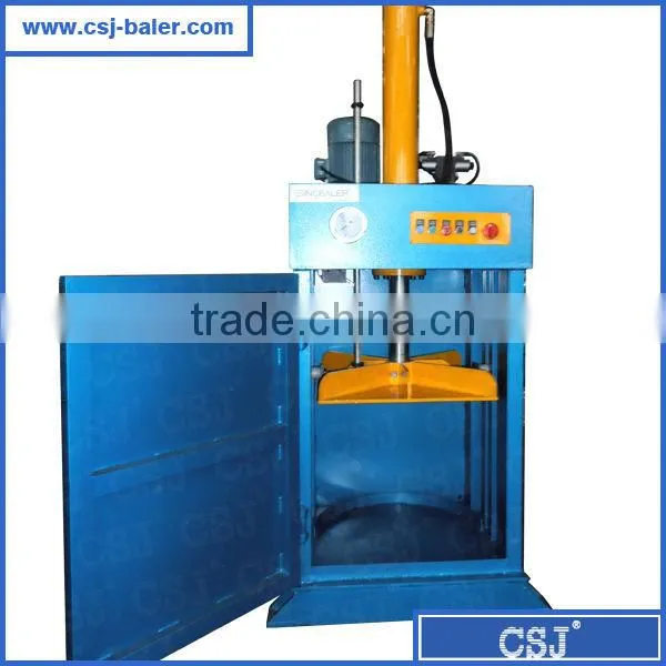 Gold Supplier Hydraulically Driven Drum Crusher Baler photo-3