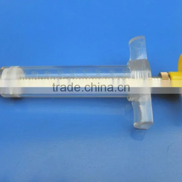 Sell Veterinary Plastic Steel Syringe 20ml