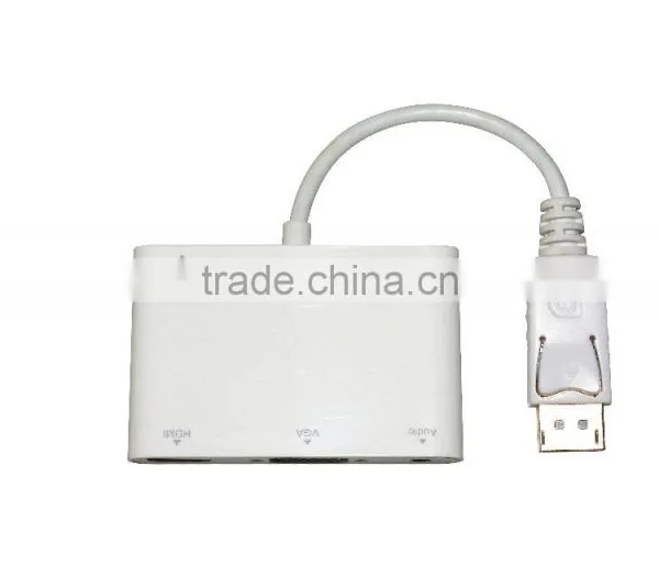 High Speed Hot - Selling Voxlink Turn DP Into HDMI(4K*2K)/VGA+Aduio Adapter Cable photo-2