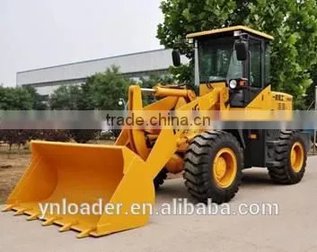 1.1CBM Yineng Loader Shan Dong Cat Engine YN Wheel Loader With Grass Grasper /clamp Shan Dong photo-2