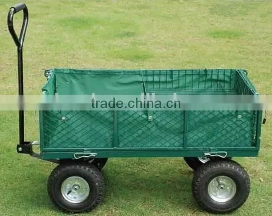 Antique Garden Tool Leaf Cart photo-3
