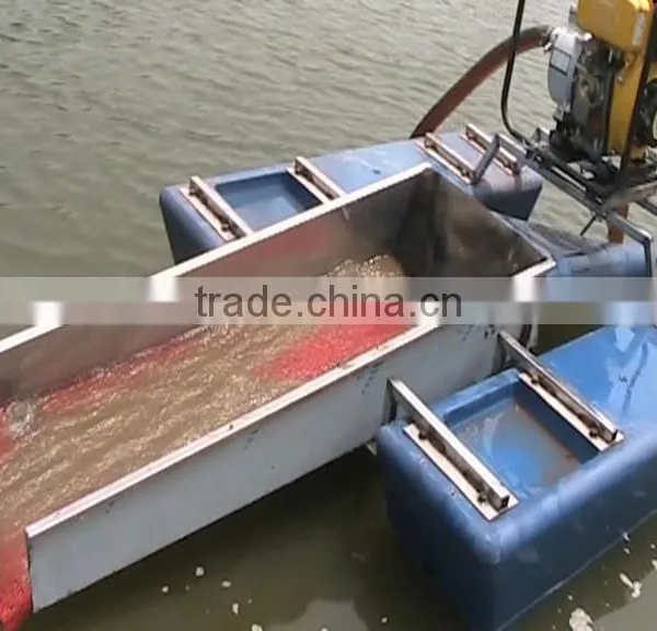 Keda Mini Portable Gold Wash Boat For Sale photo-2